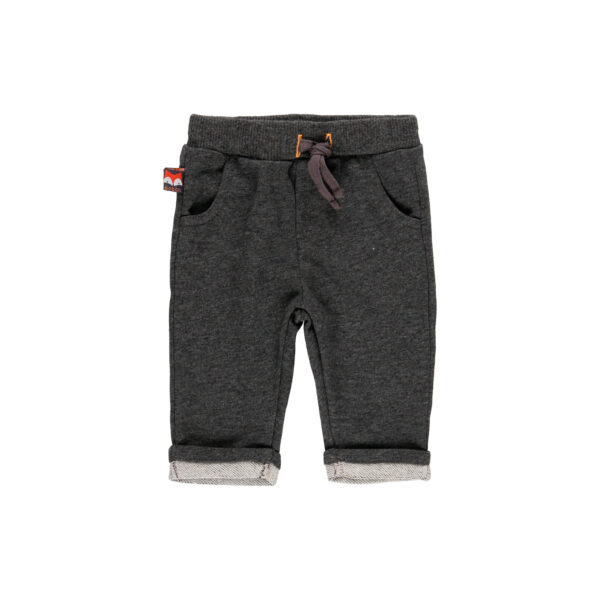 Il Gatto e la Volpe | Negozio Abbigliamento Bambini Angera | Boboli Neonata 0-18m | Stagione 2022/23 | Pantalone Grigio Neonato