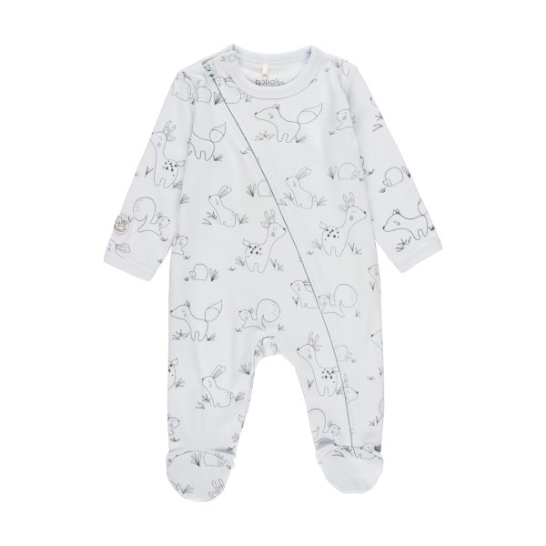 Il Gatto e la Volpe | Negozio Abbigliamento Bambini Angera | Boboli Neonato 0-18m | Stagione 2022/23 | Tutina Interlock Neonato