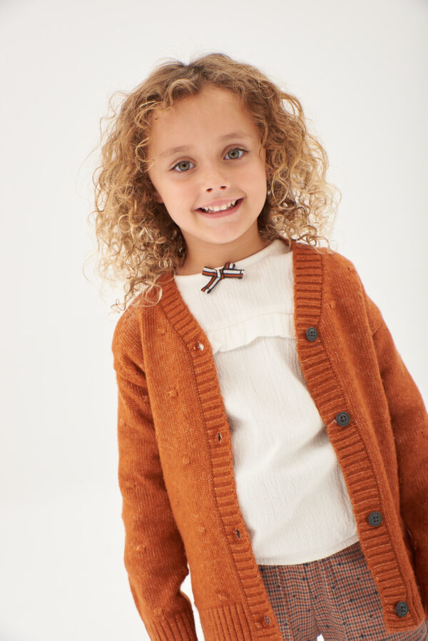 Il Gatto e la Volpe | Negozio Abbigliamento Bambini Angera | Boboli Bambina 2-6 anni | Stagione 2023/24 | Cardigan cottage 4