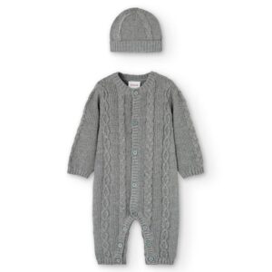 Il Gatto e la Volpe | Negozio Abbigliamento Bambini Angera | Boboli Neonati 0-18 mesi | Stagione 2023/24 | Tutina tricot